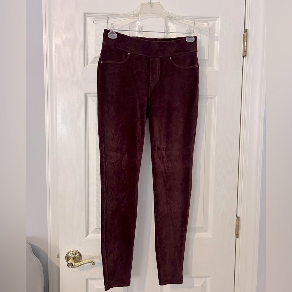 Khakis & company pull on Corduroy look leggings